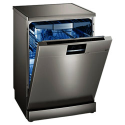 Siemens SN277I01TG Freestanding Dishwasher, Stainless Steel